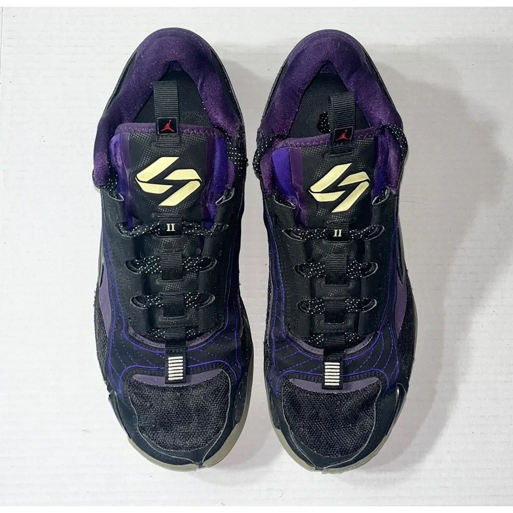 Jordan Luka 2 Space Hunter Sneakers Mens 11.5 Purple Basketball Shoes DX8733-001